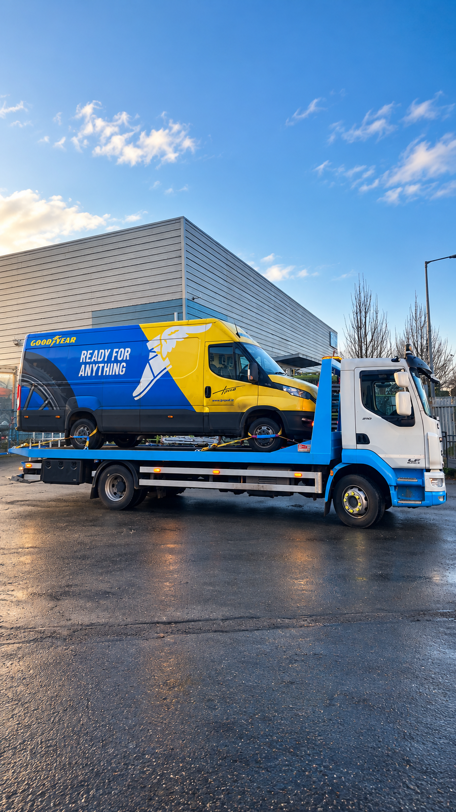 Car and van towing service in Dublin