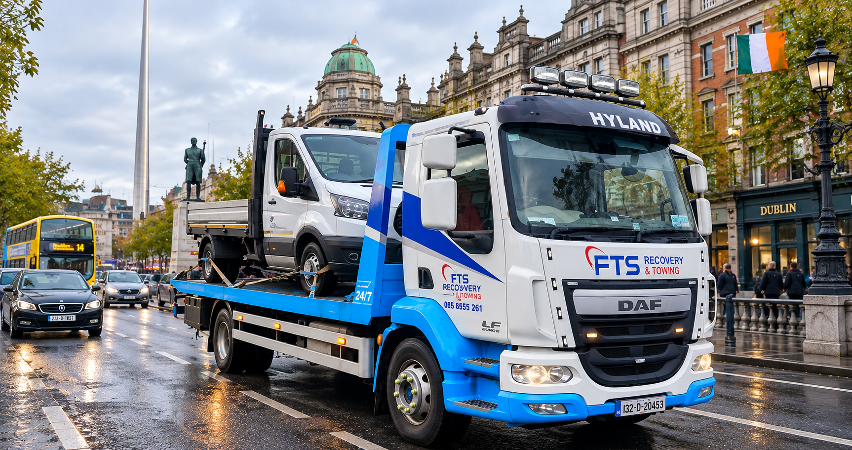 Breakdown recovery service in Dublin