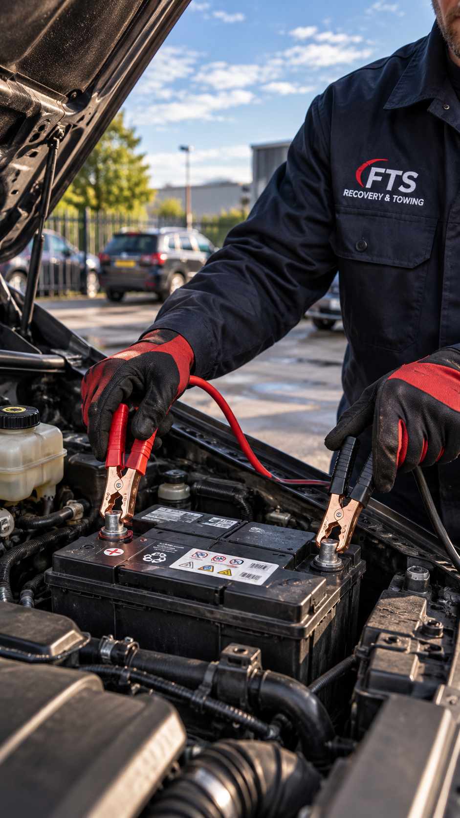 Jump start assistance service in Dublin